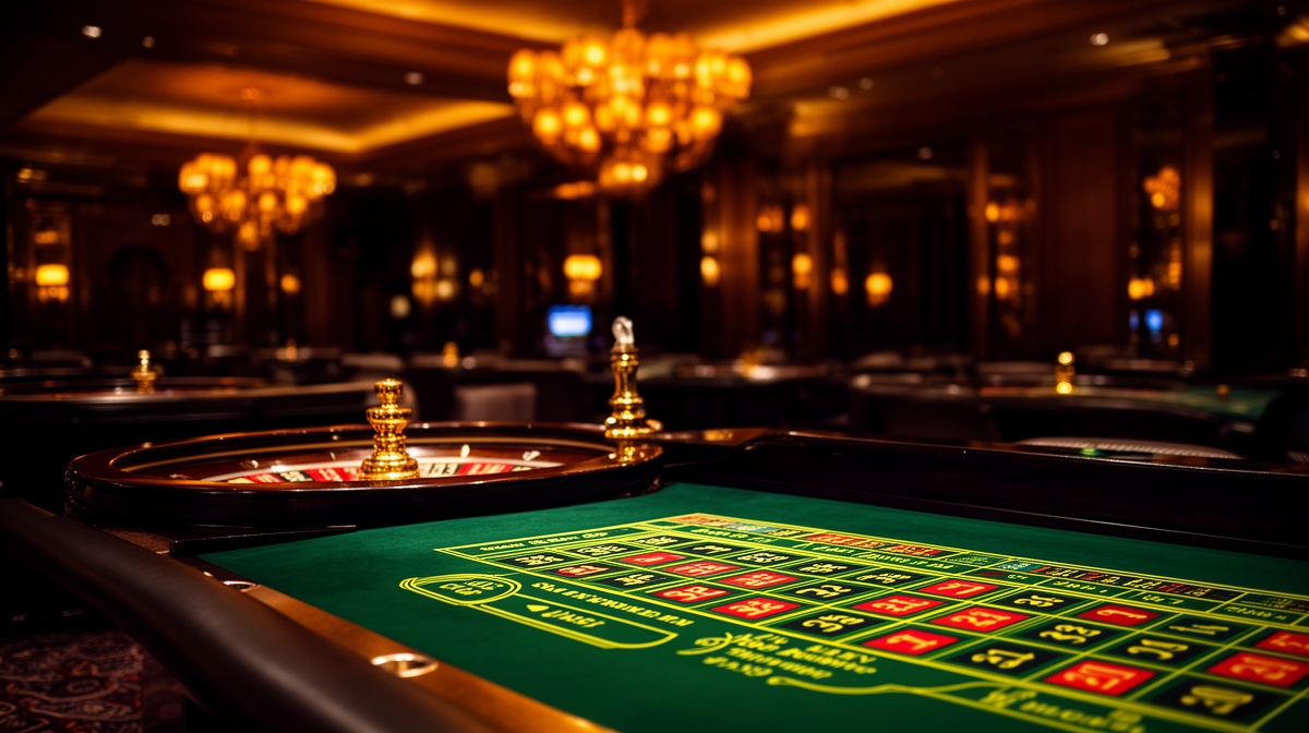 Luxury gaming floor